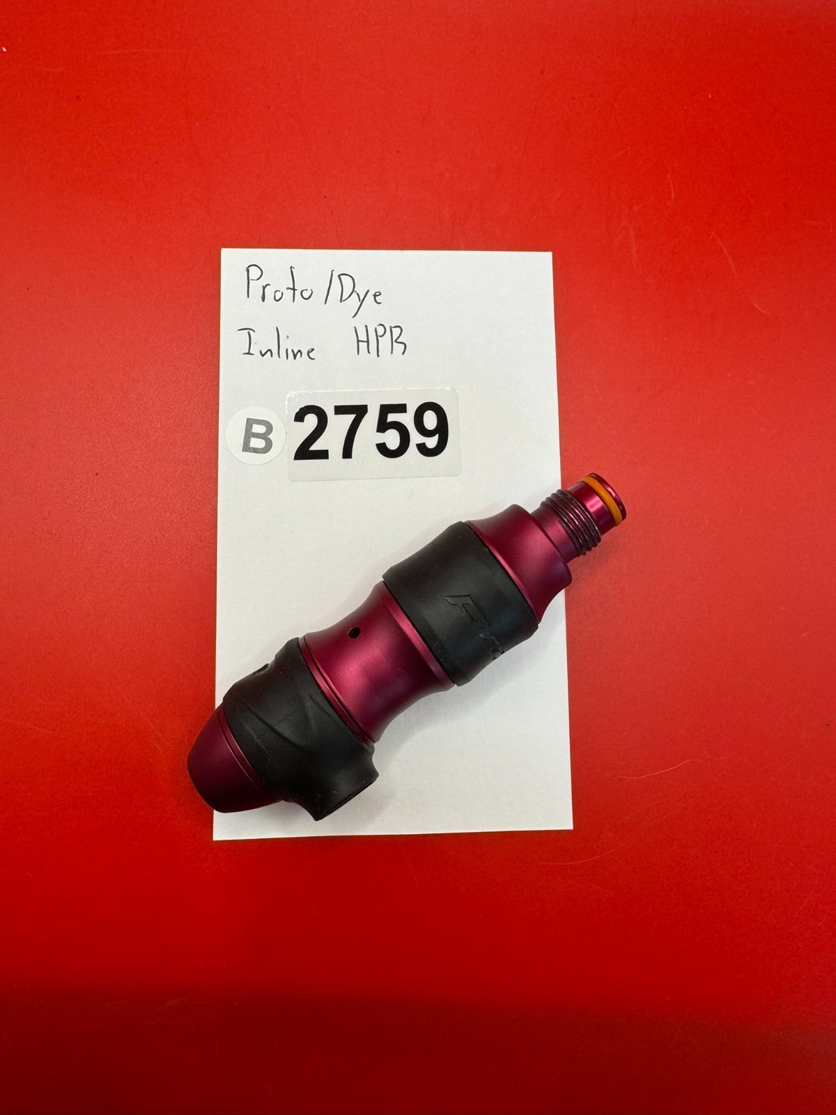 Proto/Dye Inline HPR Red