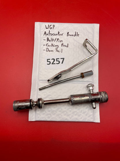 WGP Autococker Bundle -Bolt/Pin -Cocking Rod -Dove Tail Silver
