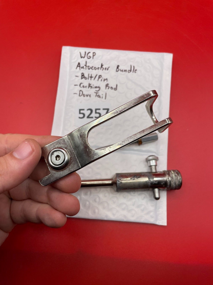 WGP Autococker Bundle -Bolt/Pin -Cocking Rod -Dove Tail Silver