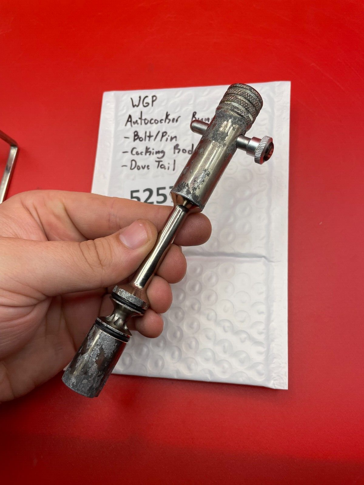 WGP Autococker Bundle -Bolt/Pin -Cocking Rod -Dove Tail Silver