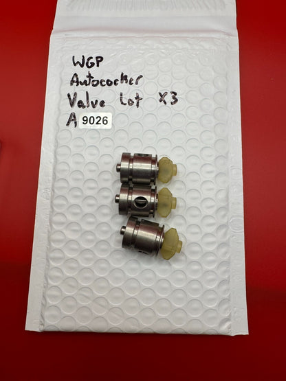 WGP Autococker Valve Lot x3 Silver