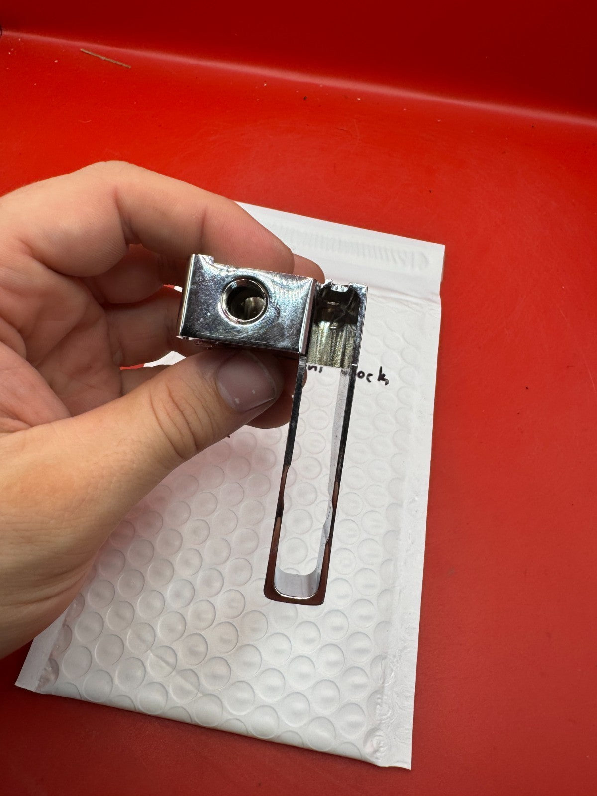 WGP Autococker Race Gun Front Block Silver