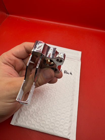 WGP Autococker Race Gun Front Block Silver