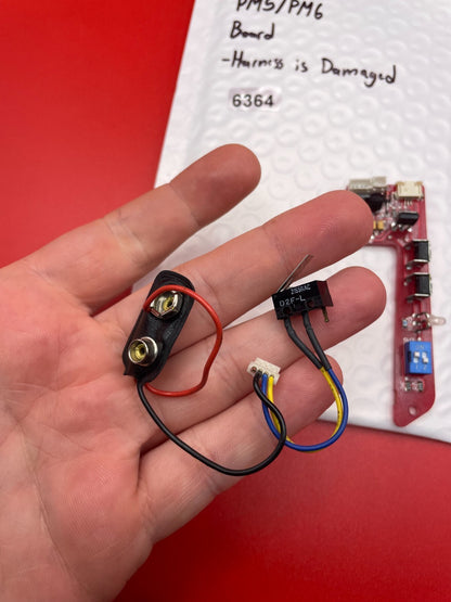 Dye/Proto PM5/PM6 Board -Harness is Damaged