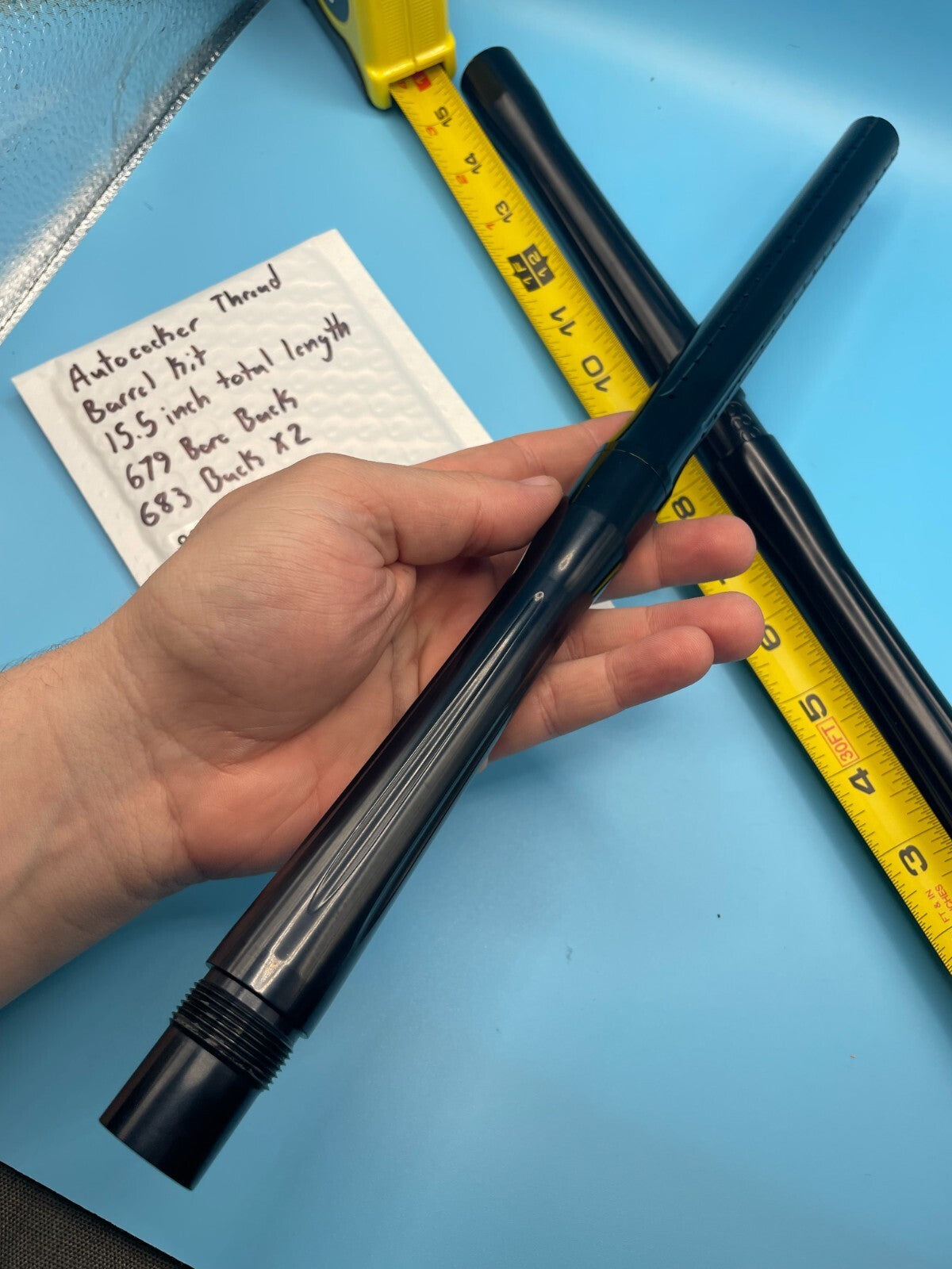 Autococker Thread Barrel Kit 115.5 inch Total Length 679 Bore Back 683 Back x 2