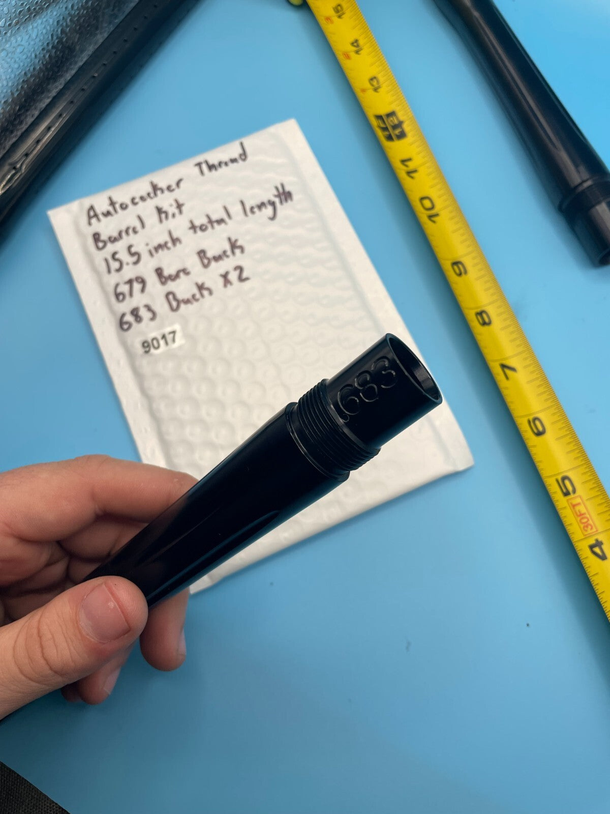 Autococker Thread Barrel Kit 115.5 inch Total Length 679 Bore Back 683 Back x 2