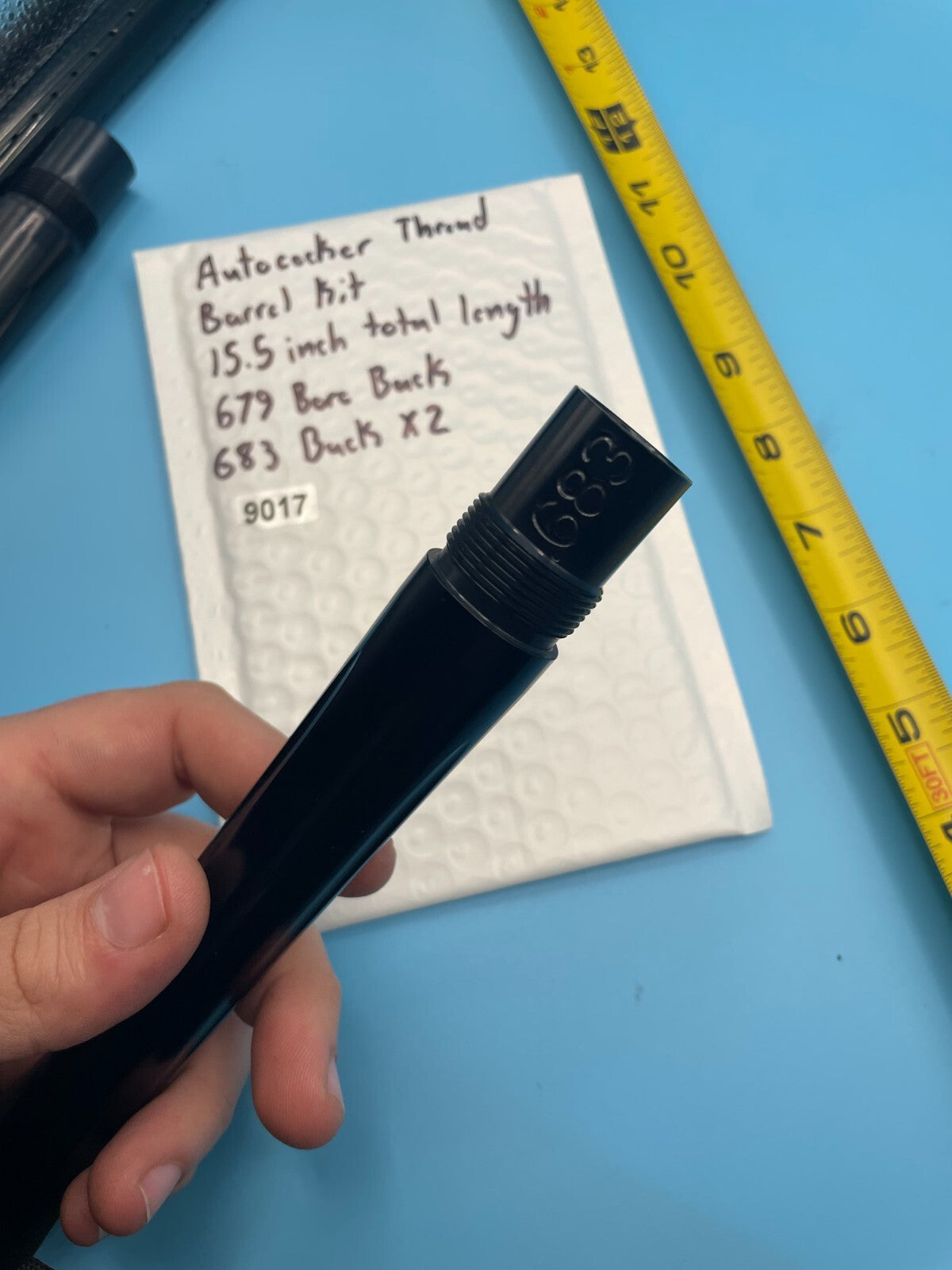 Autococker Thread Barrel Kit 115.5 inch Total Length 679 Bore Back 683 Back x 2