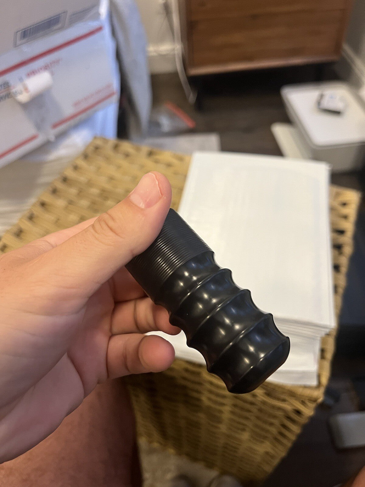 Black CCM Autococker Paintball Pump Handle Black