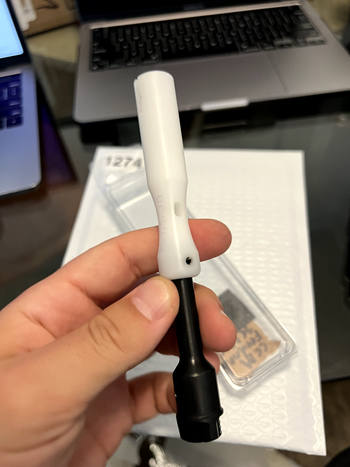 CCM Autococker Bolt - Lightweight Delrin Bolt Upgrade for WGP Autococker White