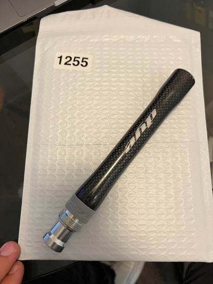 Dye Carbon Fiber Autococker Back - Lightweight CF Barrel Back AC Threads - Black