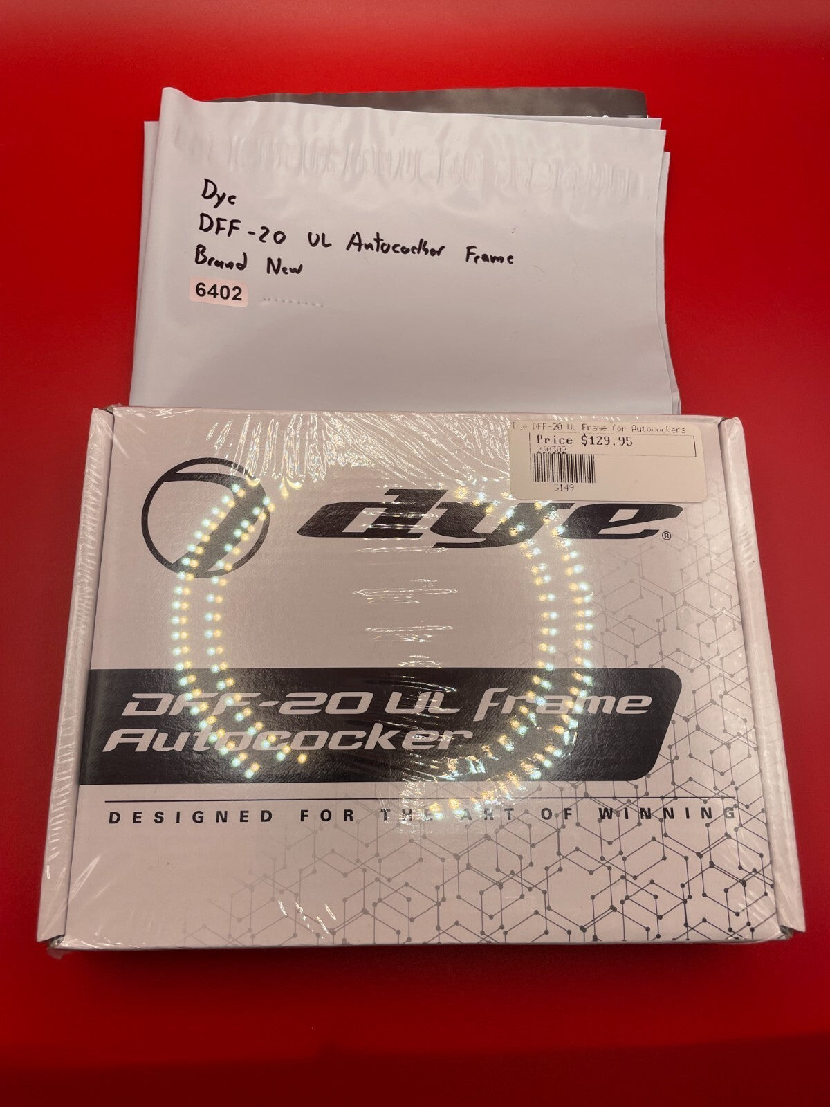 Dye DFF-20 VL Autococker Frame Brand New