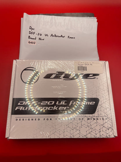Dye DFF-20 VL Autococker Frame Brand New