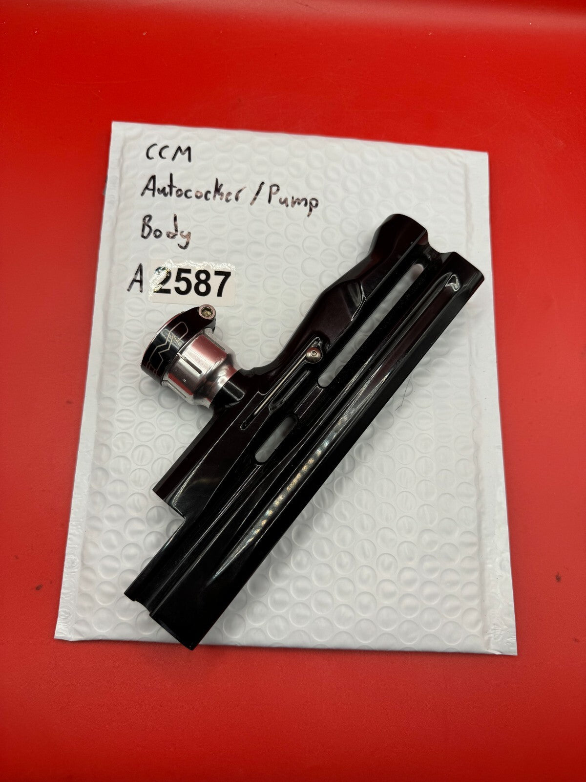 CCM Autococker/Pump Body J2 Black - used paintball marker body - black
