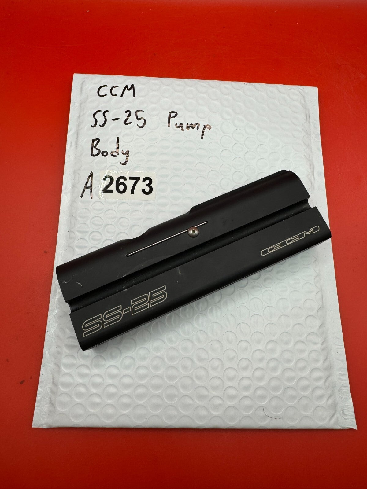 CCM SS-25 Pump Body - used paintball pump body - black