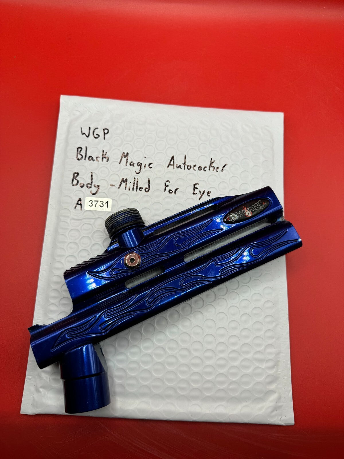 WGP Black Magic Autococker Body - Milled For Eye Blue
