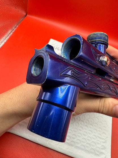 WGP Black Magic Autococker Body - Milled For Eye Blue