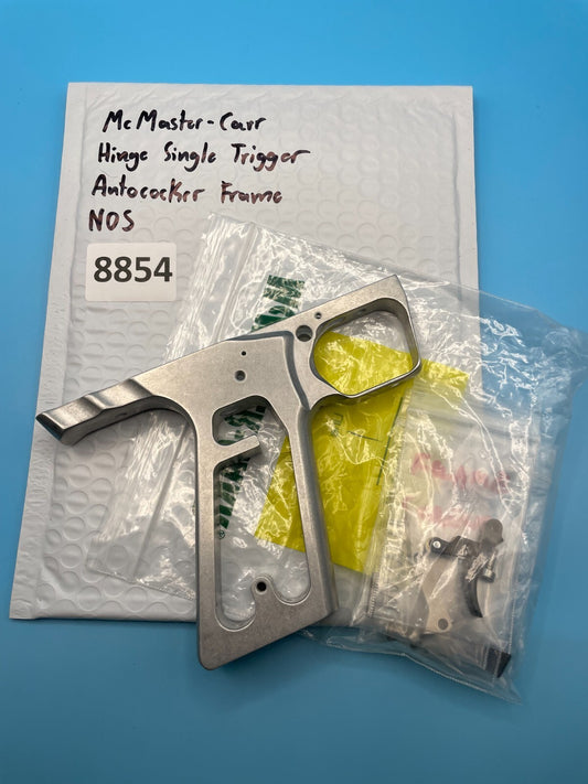 Lot of CCM Autococker Parts - Frame, Trigger, Leverlock Silver