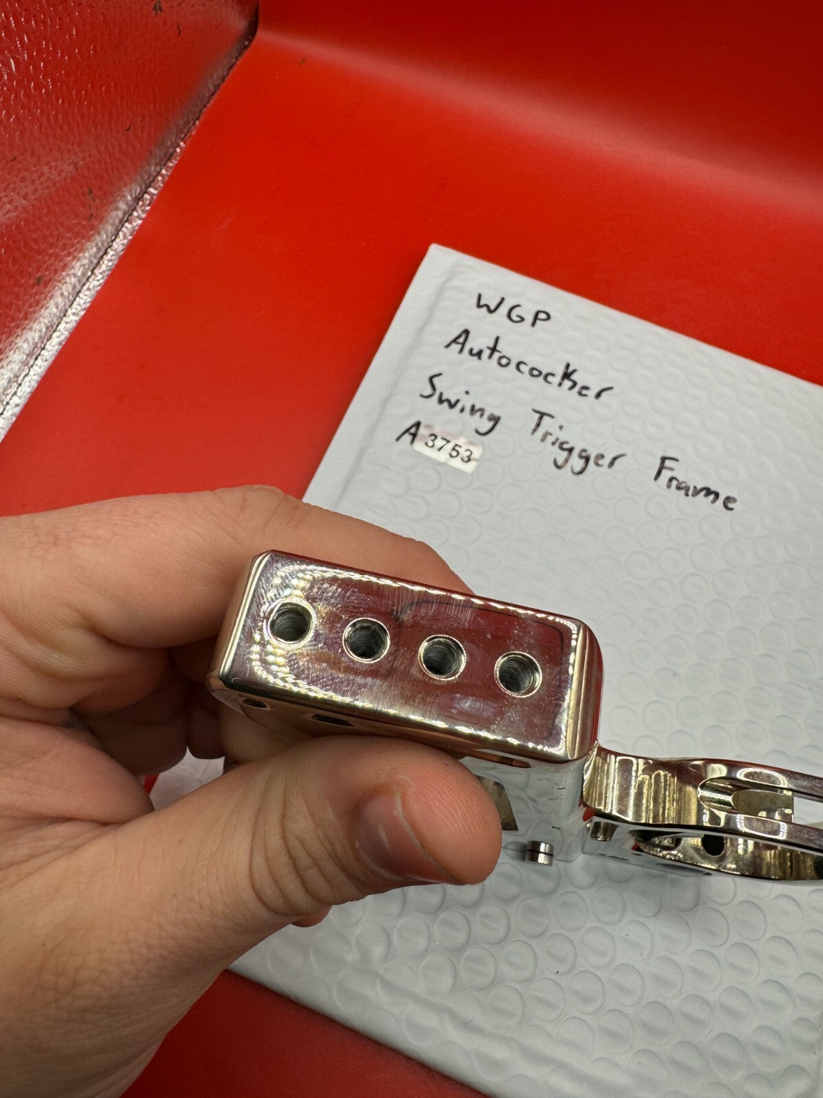 WGP Autococker Swing Trigger Frame Silver
