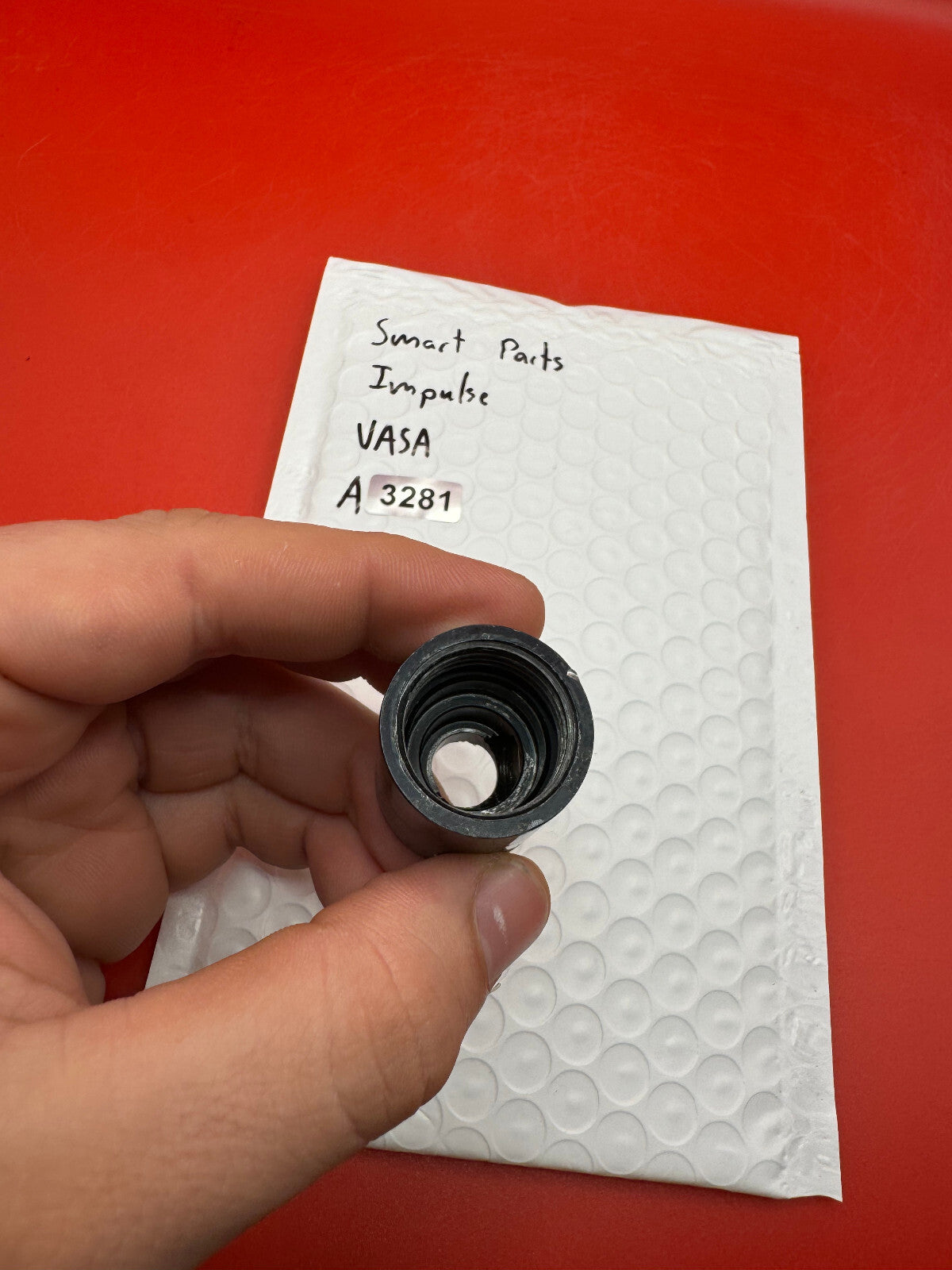 Smart Parts Impulse VASA - used paintball vasa (valve actuating sear assembly) / valve body - black anno
