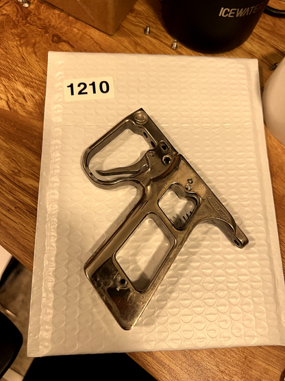 Dye Autococker Frame - Dust Black CNC Grip Frame for WGP Autococker