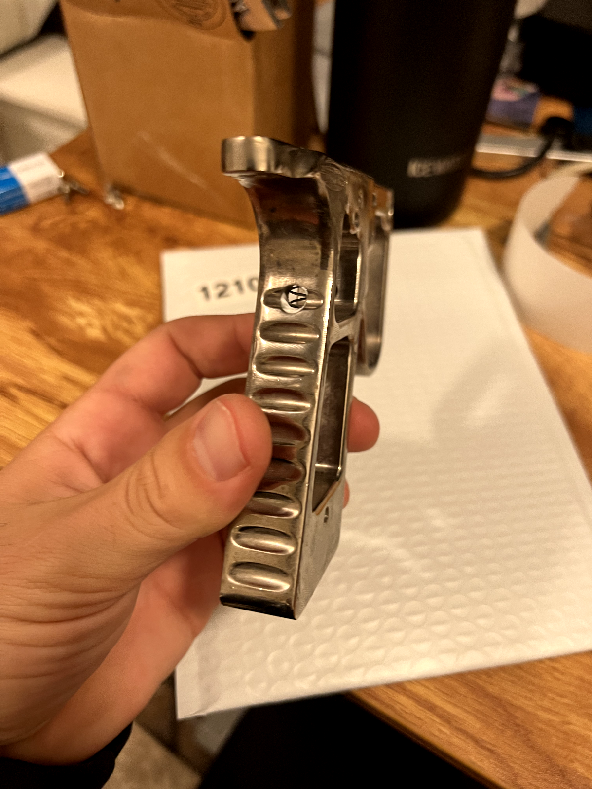 Dye Autococker Frame - Dust Black CNC Grip Frame for WGP Autococker