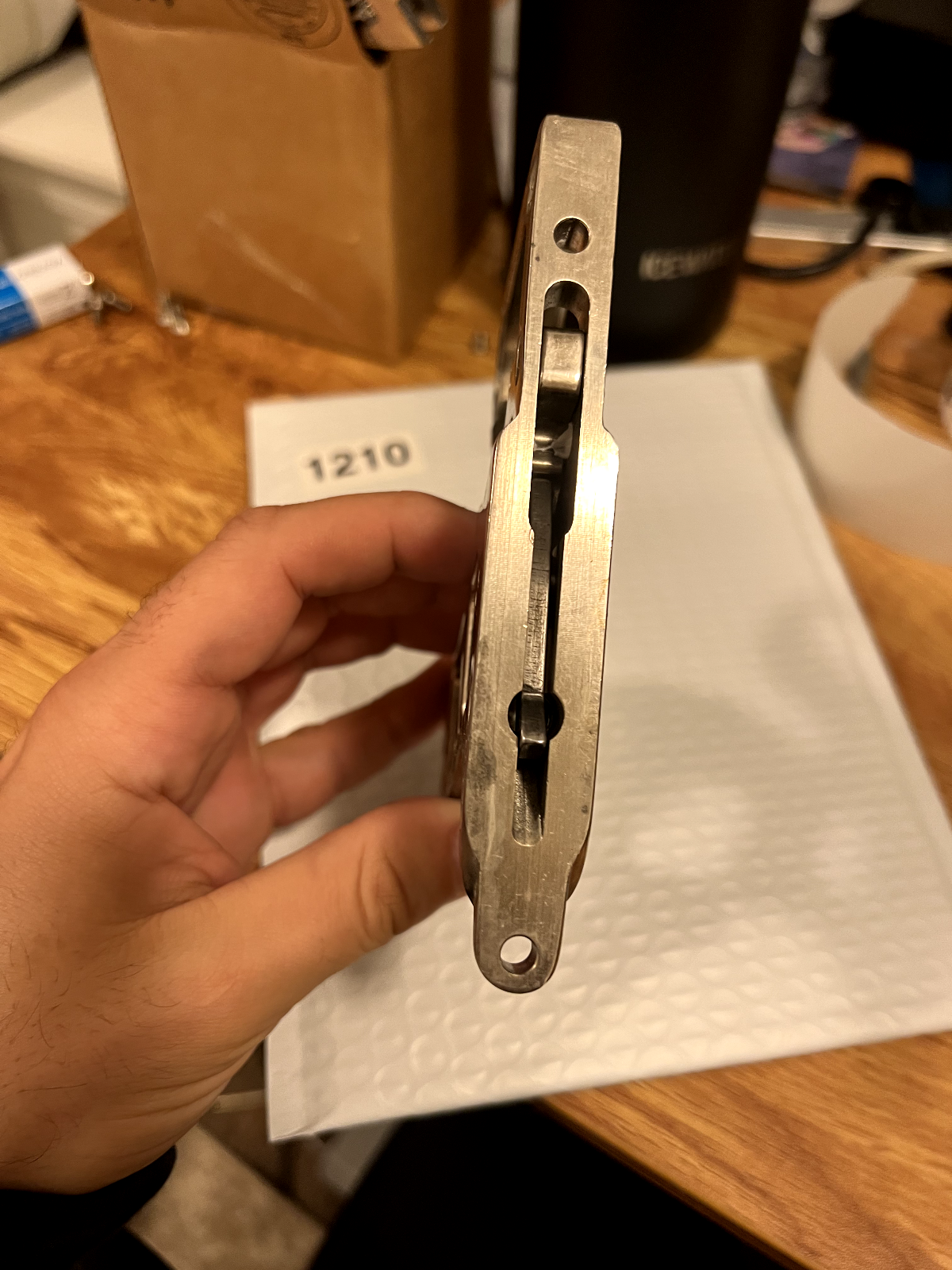 Dye Autococker Frame - Dust Black CNC Grip Frame for WGP Autococker