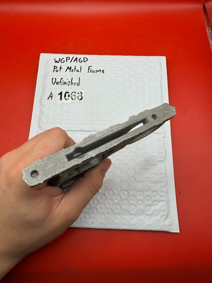 WGP/AGD Pot Metal Frame Unfinished