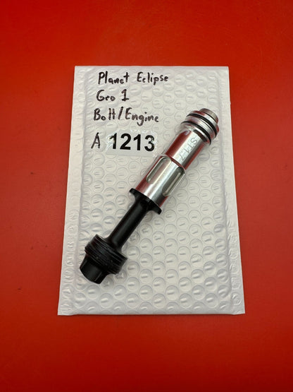 Planet Eclipse Geo 1 Bolt/Engine - used paintball bolt/engine assembly - silver/black/red