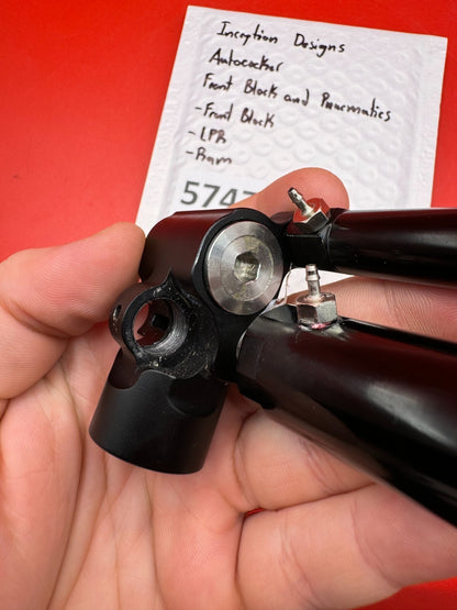 Inception Designs Autococker Front Block and Pnuematics -Front Block -LPR -Ram B