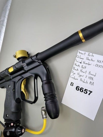 Smart Parts Octane Shocker NXT Paintball Marker Black