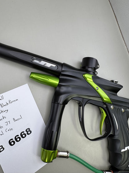 JT Impulse Paintball Marker Black/Green Fully Working