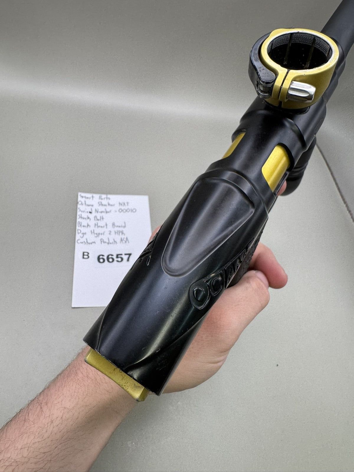 Smart Parts Octane Shocker NXT Paintball Marker Black