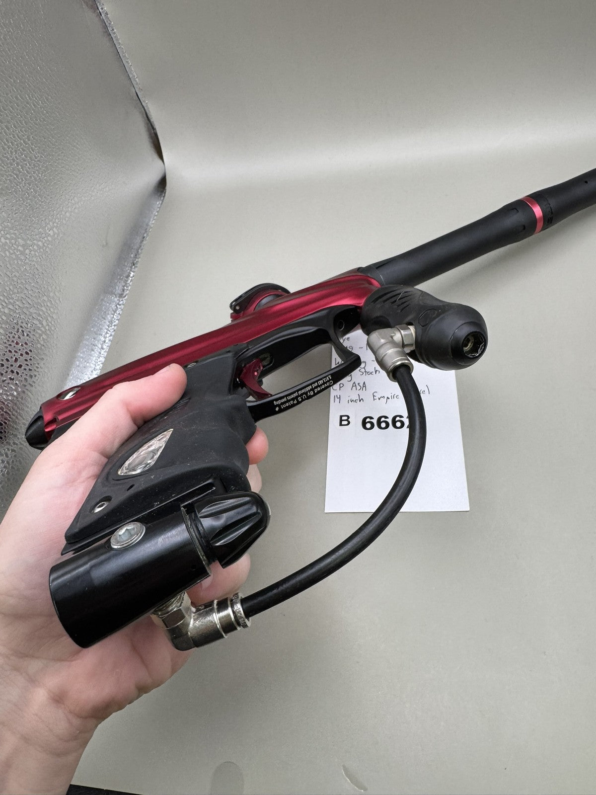 Dye DM9 Paintball Marker Red