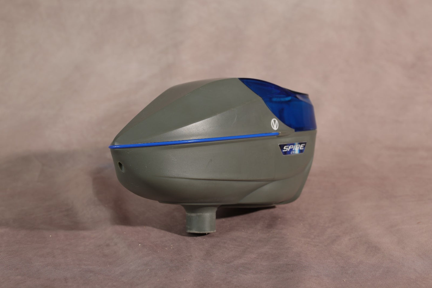 Virtue Spire 260 Grey + Blue Paintball Hopper