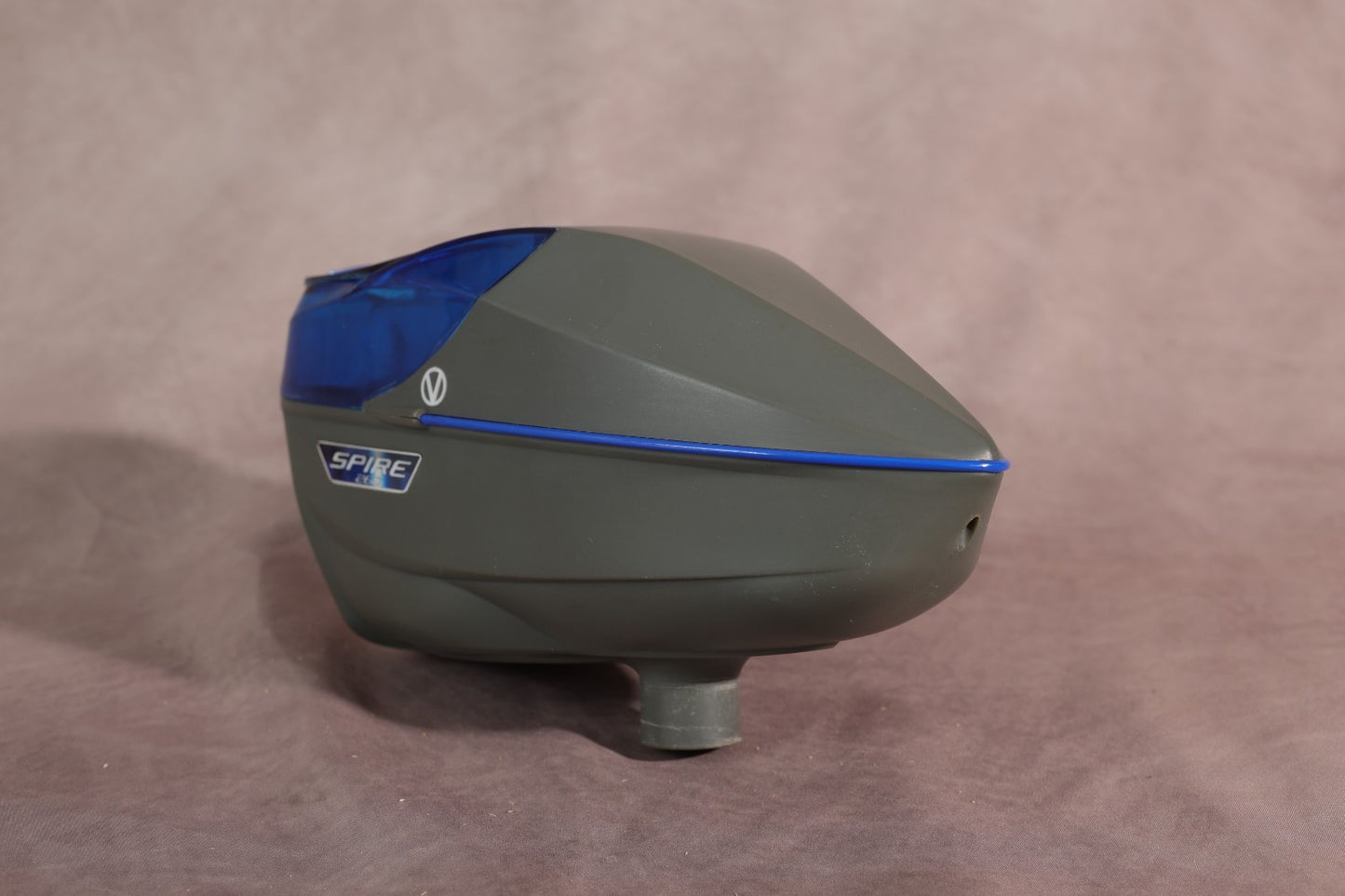 Virtue Spire 260 Grey + Blue Paintball Hopper