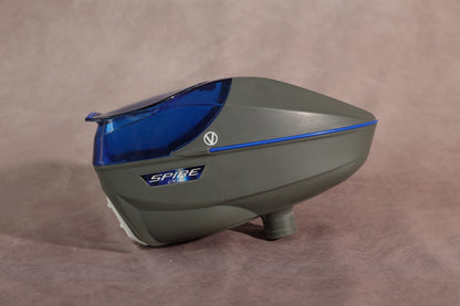 Virtue Spire 260 Grey + Blue Paintball Hopper