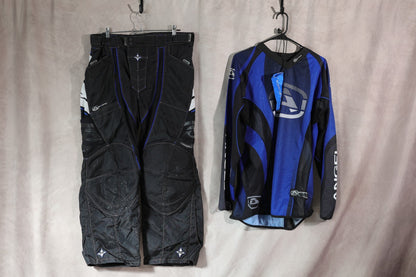 Angel Blue Paintball Set -Jersey, Pants, Barrel cover Size Medium