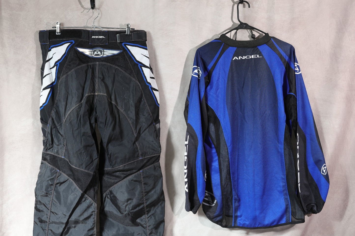 Angel Blue Paintball Set -Jersey, Pants, Barrel cover Size Medium