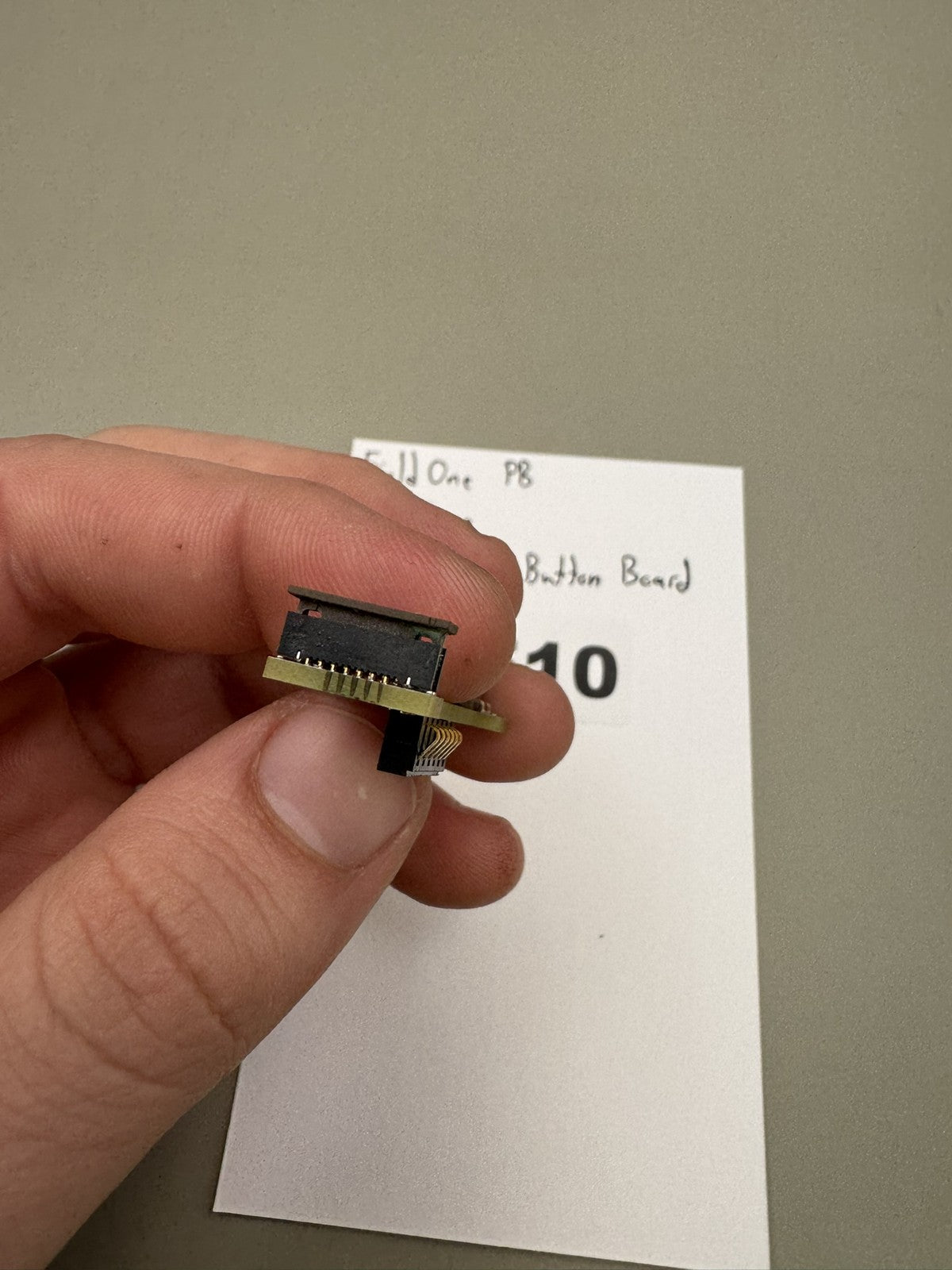 Field One PB V1 Force OLED Power Button Board