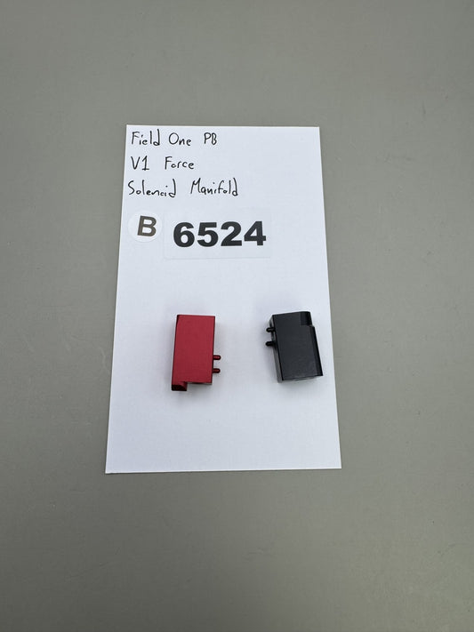 Field One PB V1 Force Solenoid Manifold Red