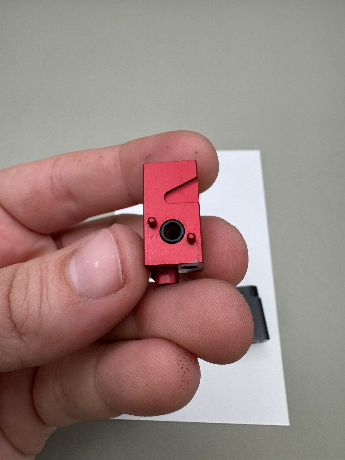 Field One PB V1 Force Solenoid Manifold Red