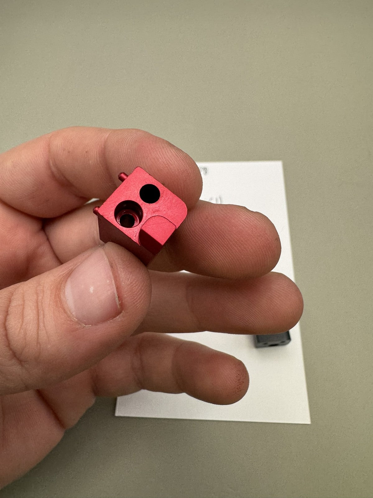 Field One PB V1 Force Solenoid Manifold Red