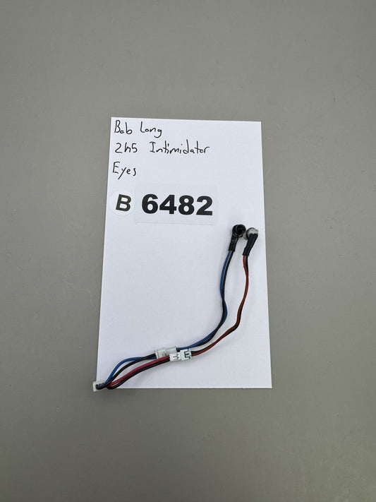 Bob Long Intimidator Eyes Wiring Harness Black