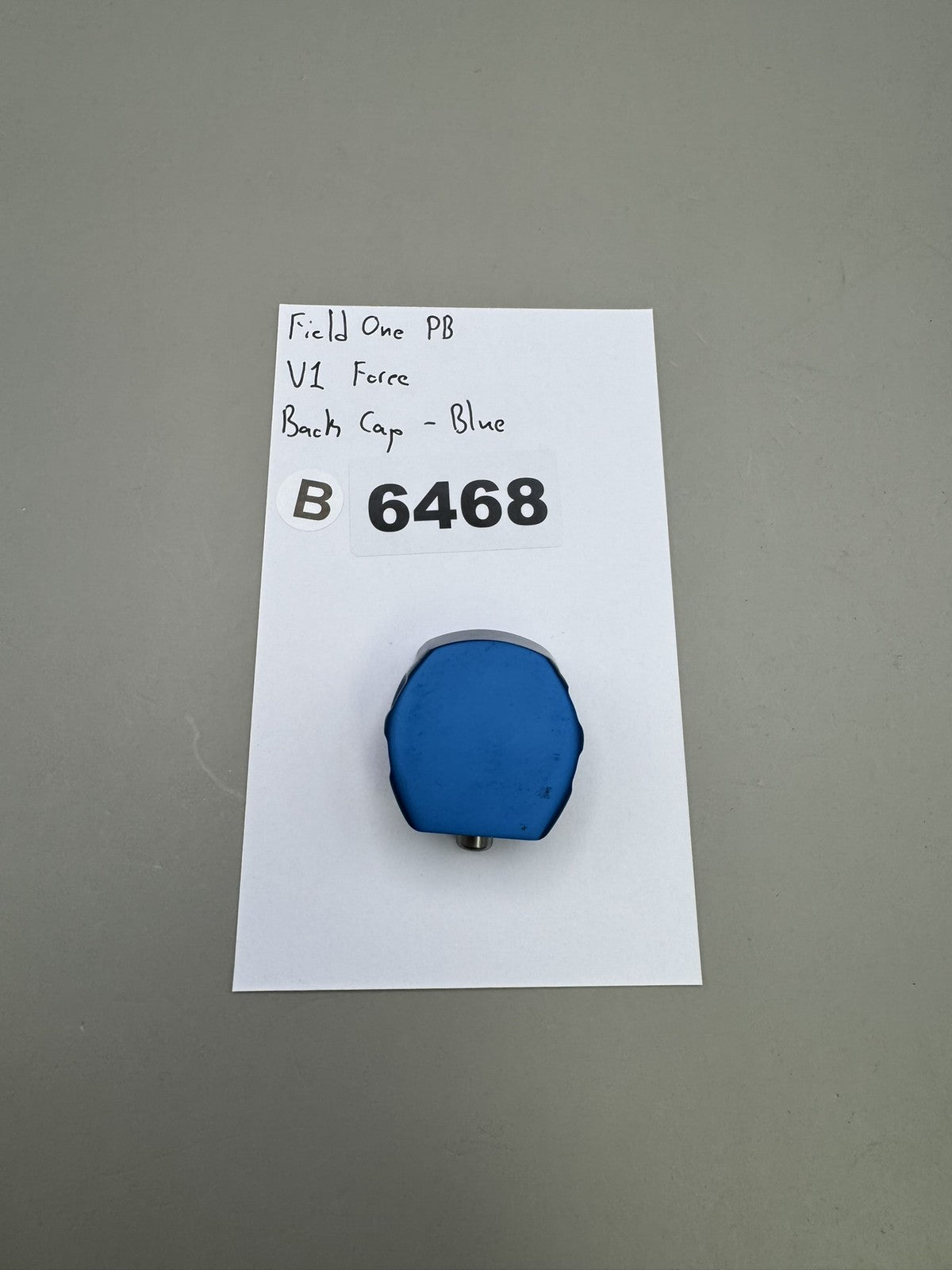 Field One PB V1 Force Back Cap - Blue