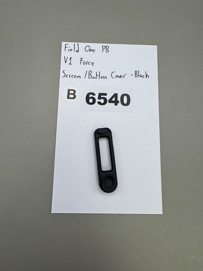 Field One PB V1 Force Screen Button Cover Black