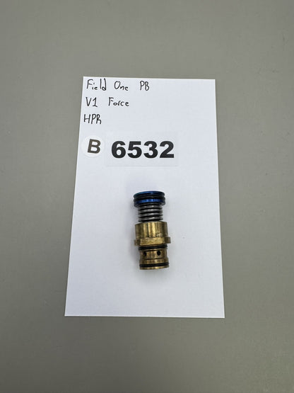 Field One PB V1 Force HPR High Pressure Regulator Blue Gold