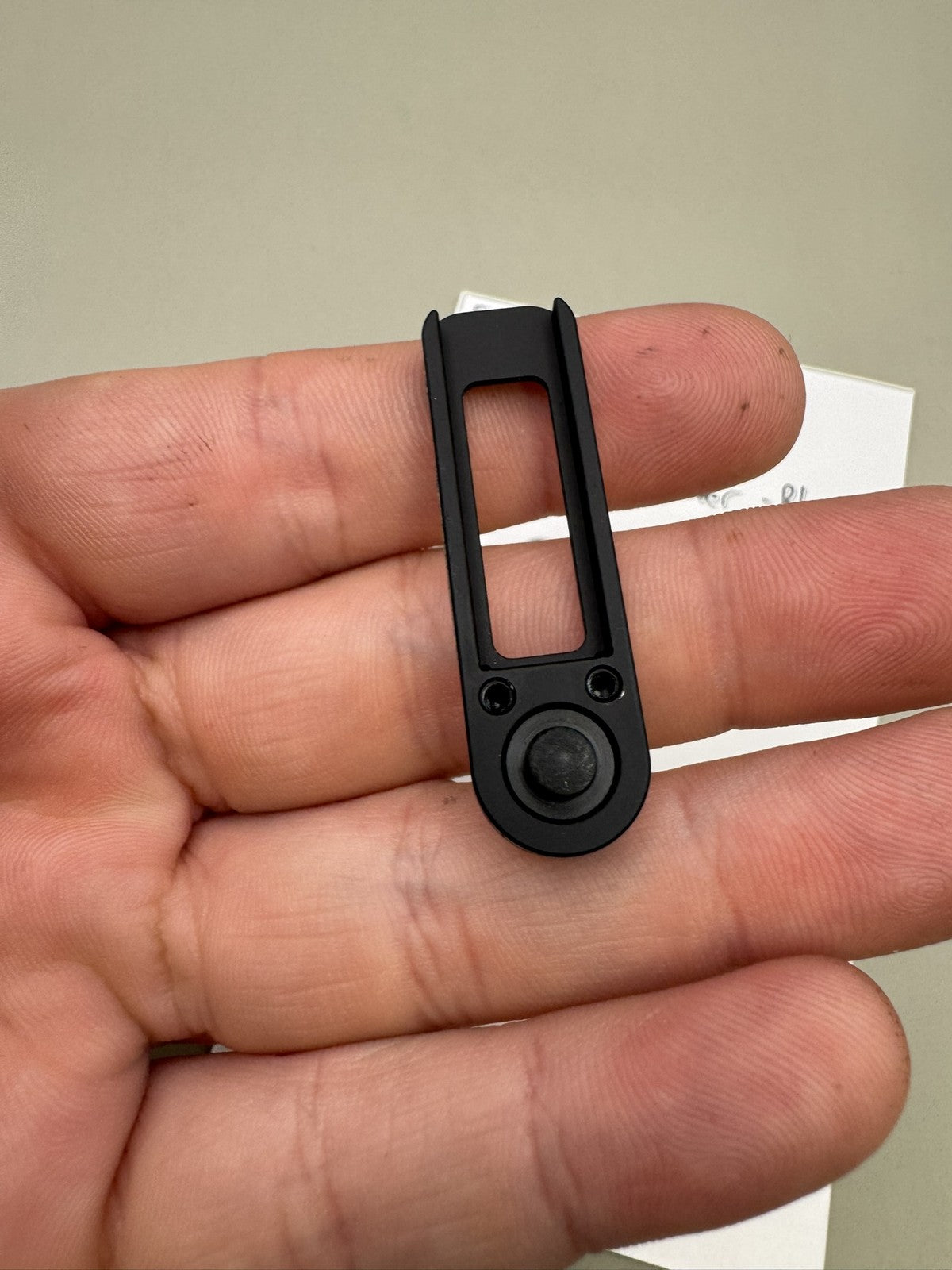 Field One PB V1 Force Screen Button Cover Black