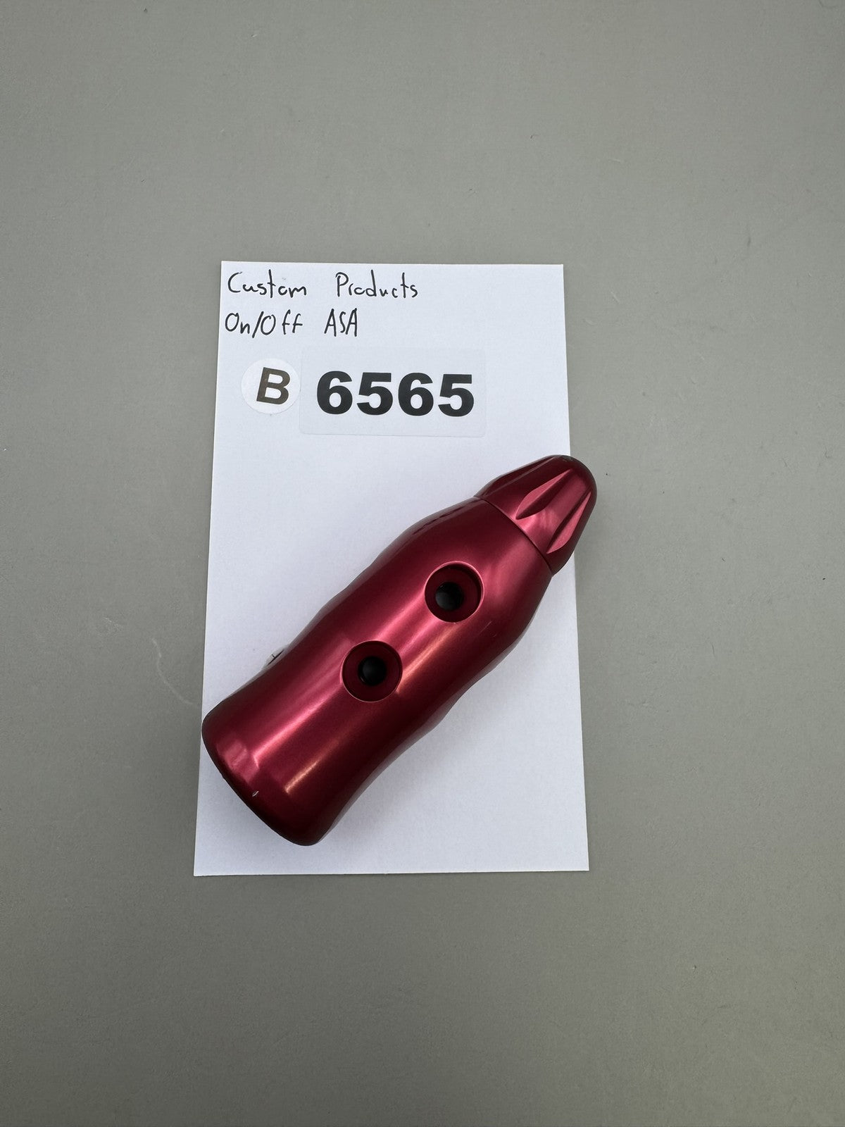 Custom Products On/Off ASA Red