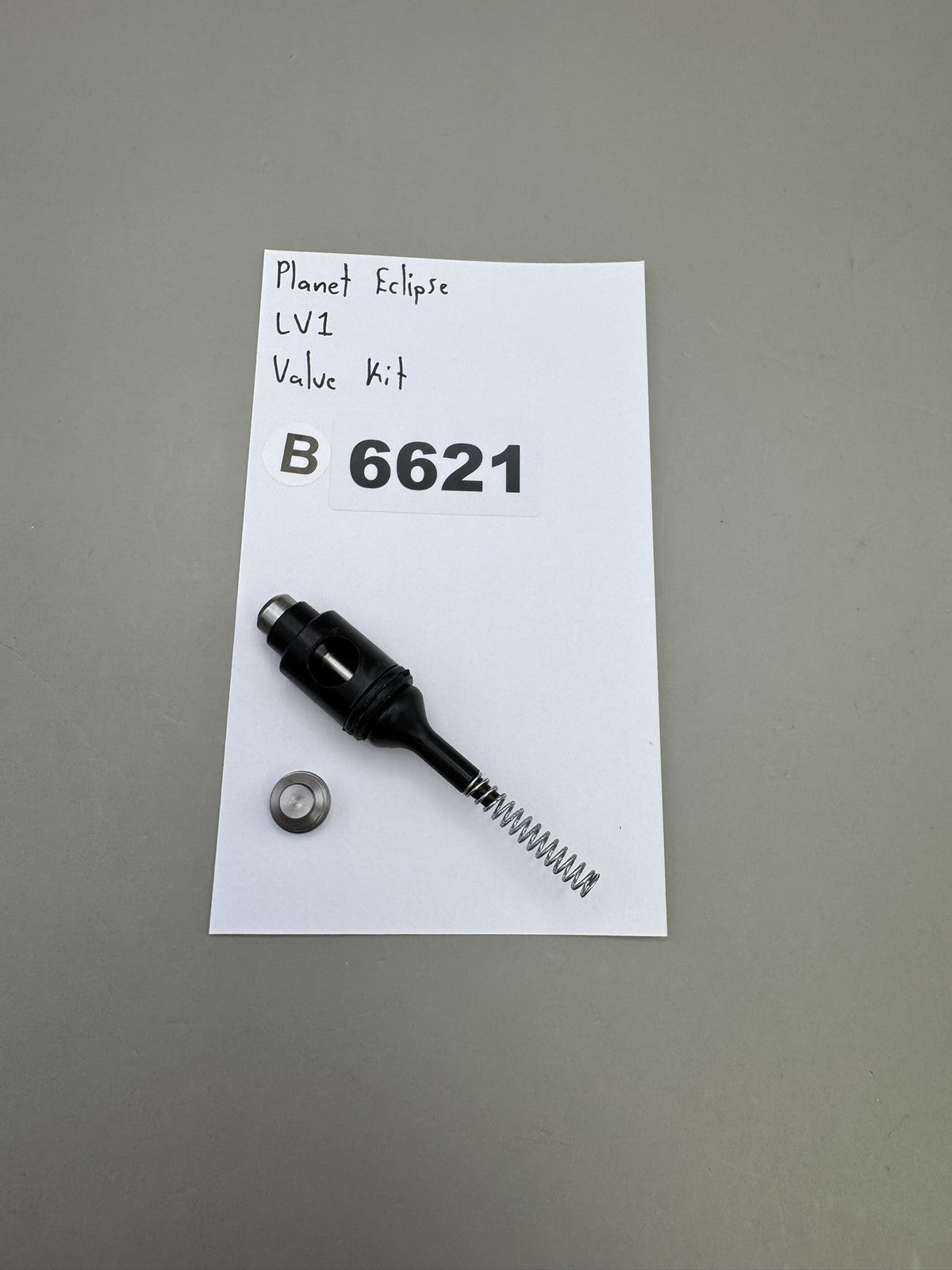 Planet Eclipse LV1 Valve Kit Black
