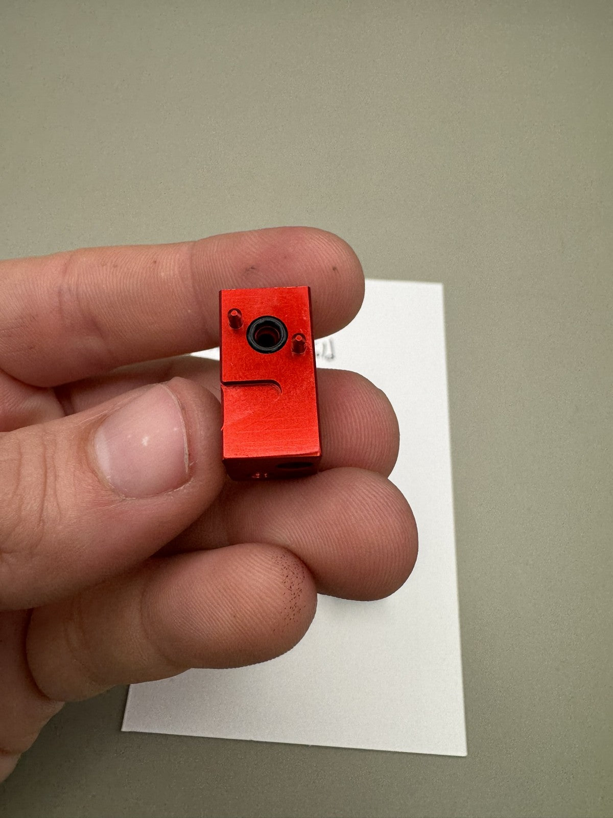 Field One Force V1 Solenoid Manifold Red